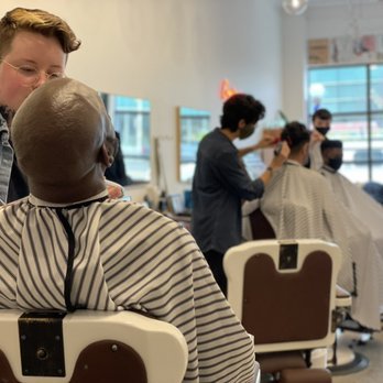 Dapper House Barber Cass Corridor